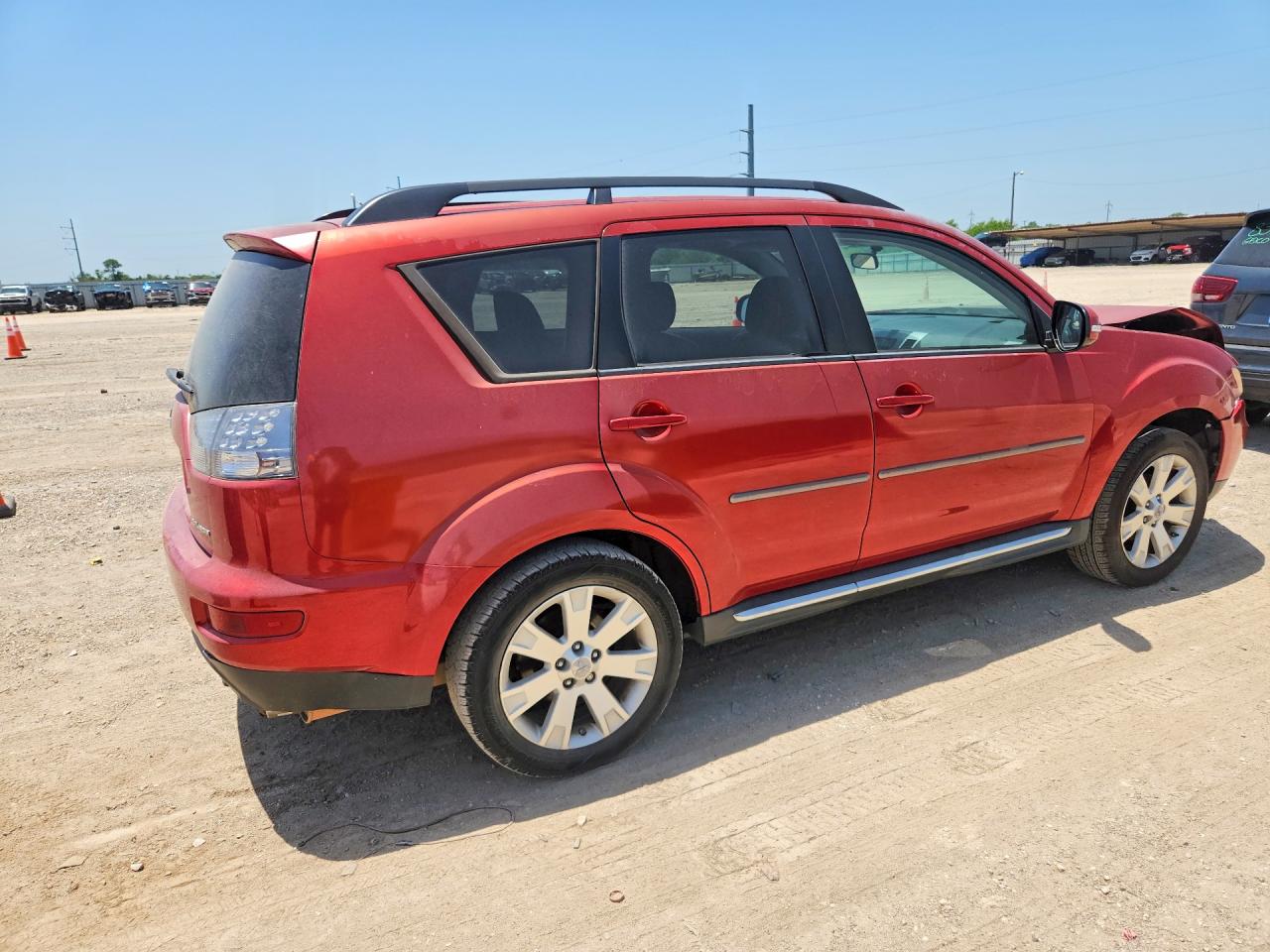 2011 Mitsubishi Outlander Se Red vin: JA4AS3AW6BU014445