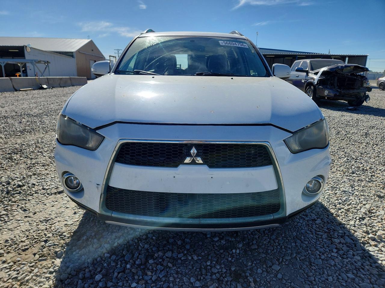 2012 Mitsubishi Outlander Se White vin: JA4AS3AW7CU001155