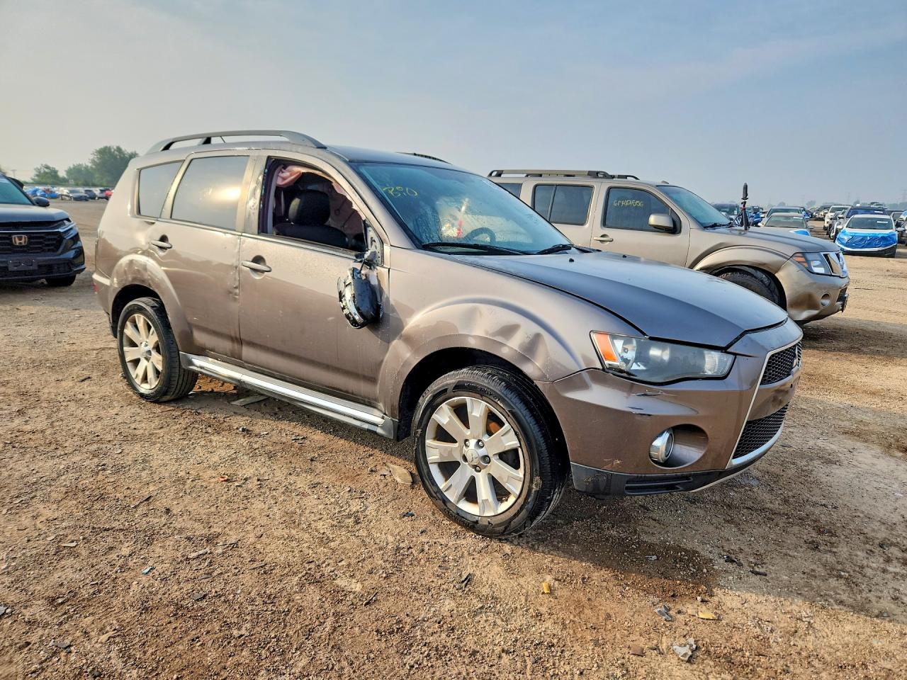 2012 Mitsubishi Outlander Se Tan vin: JA4AS3AW7CU006632