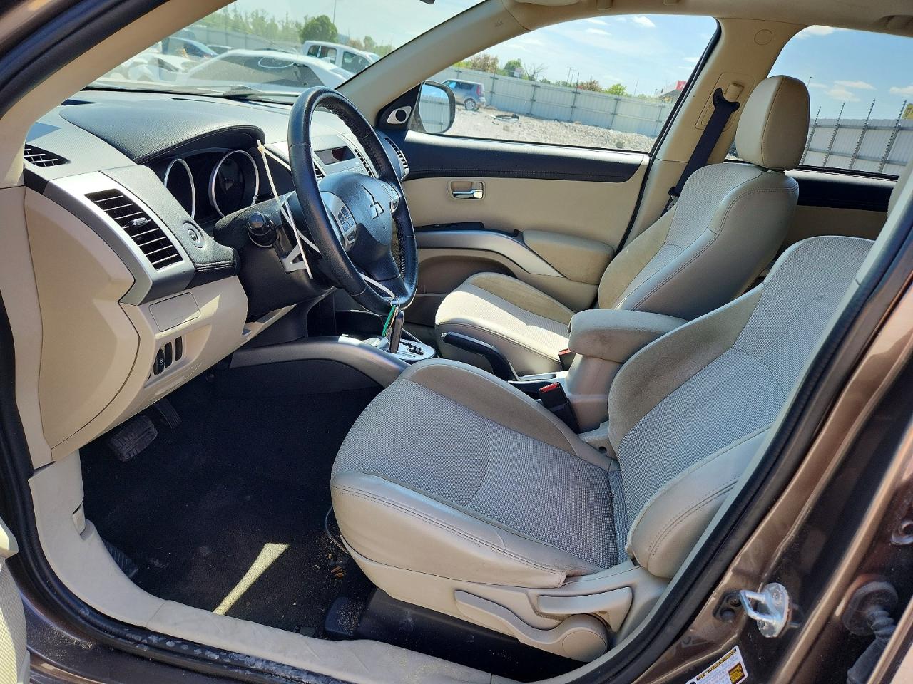 2012 Mitsubishi Outlander Se Gray vin: JA4AS3AW7CU031921