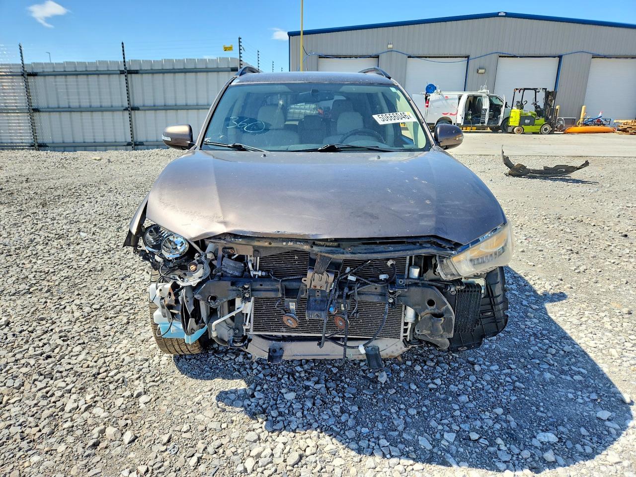 2012 Mitsubishi Outlander Se Gray vin: JA4AS3AW7CU031921