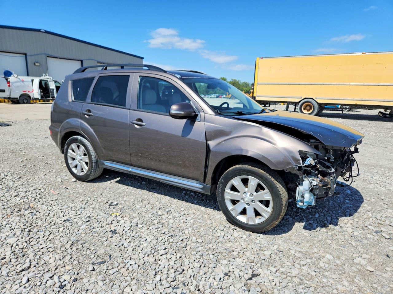 2012 Mitsubishi Outlander Se Gray vin: JA4AS3AW7CU031921