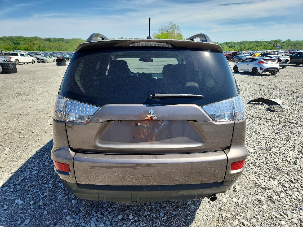 2012 Mitsubishi Outlander Se Gray vin: JA4AS3AW7CU031921