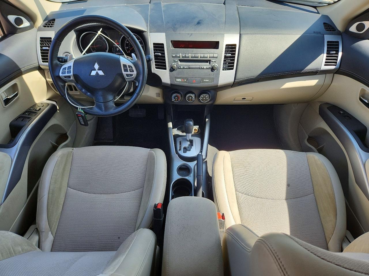 2012 Mitsubishi Outlander Se Gray vin: JA4AS3AW7CU031921
