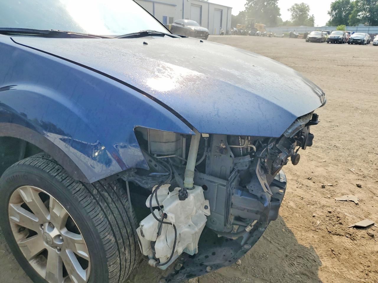 2012 Mitsubishi Outlander Se Blue vin: JA4AS3AW8CU001312