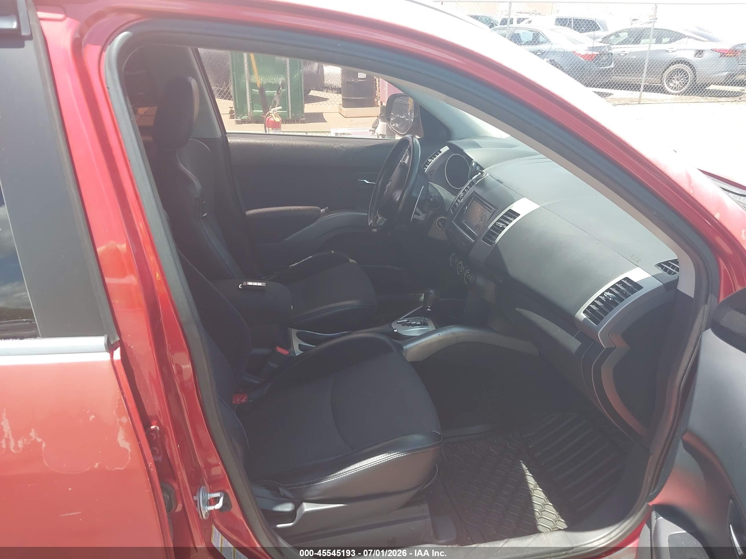 2011 Mitsubishi Outlander Se Red vin: JA4AS3AW9BU018361