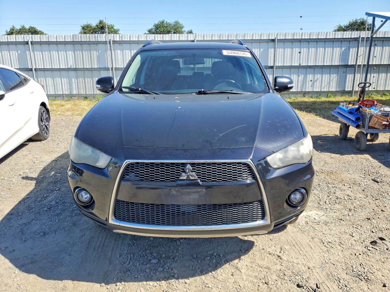 2011 Mitsubishi Outlander Se Черный vin: JA4AS3AW9BU032650