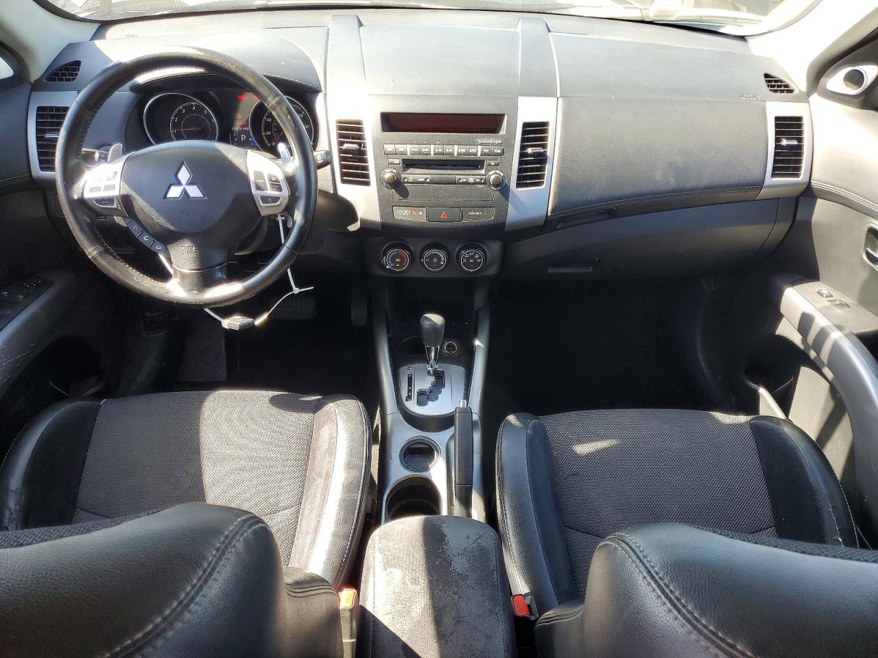 2011 Mitsubishi Outlander Se Черный vin: JA4AS3AW9BU032650