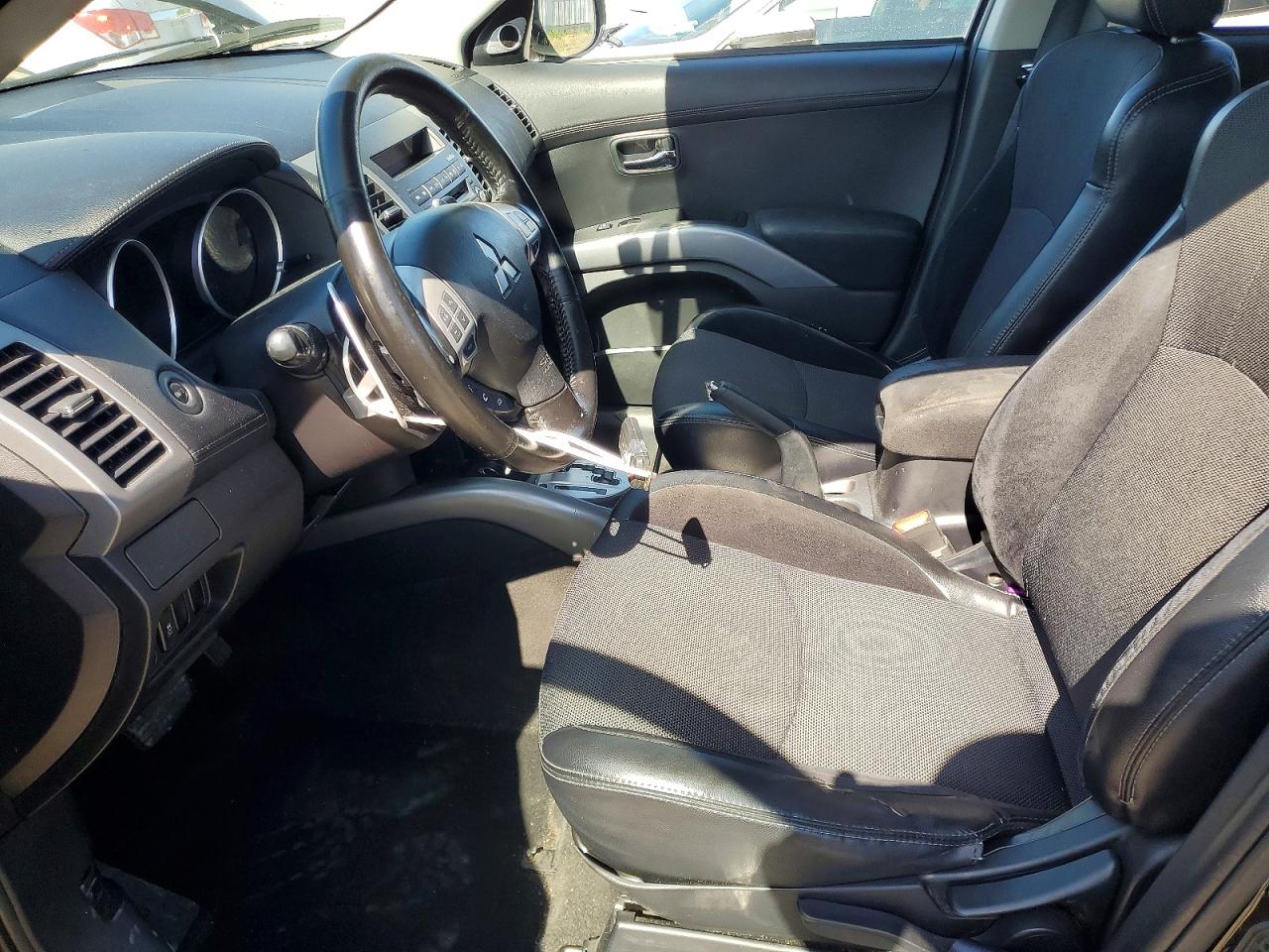 2011 Mitsubishi Outlander Se Черный vin: JA4AS3AW9BU032650