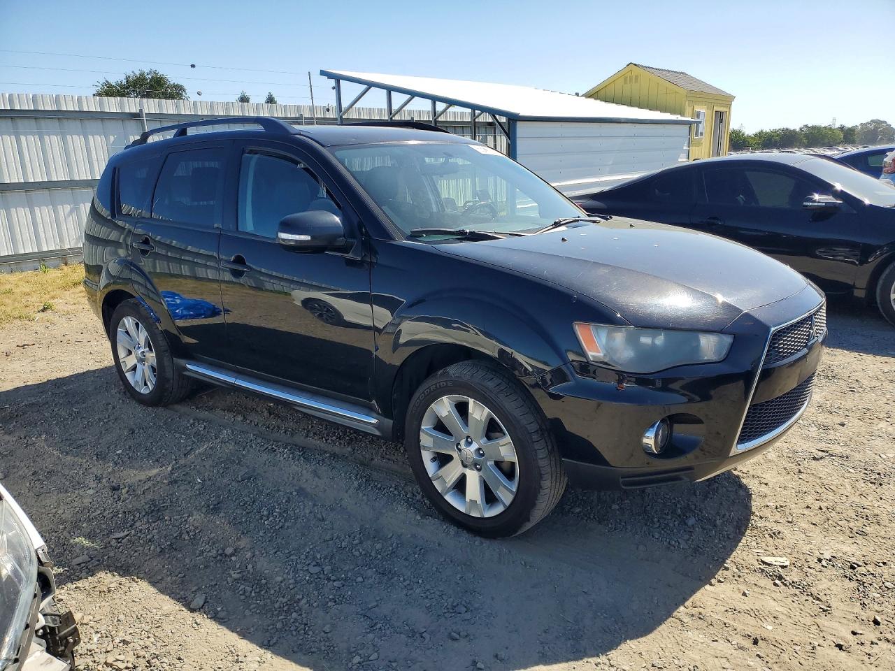 2011 Mitsubishi Outlander Se Черный vin: JA4AS3AW9BU032650