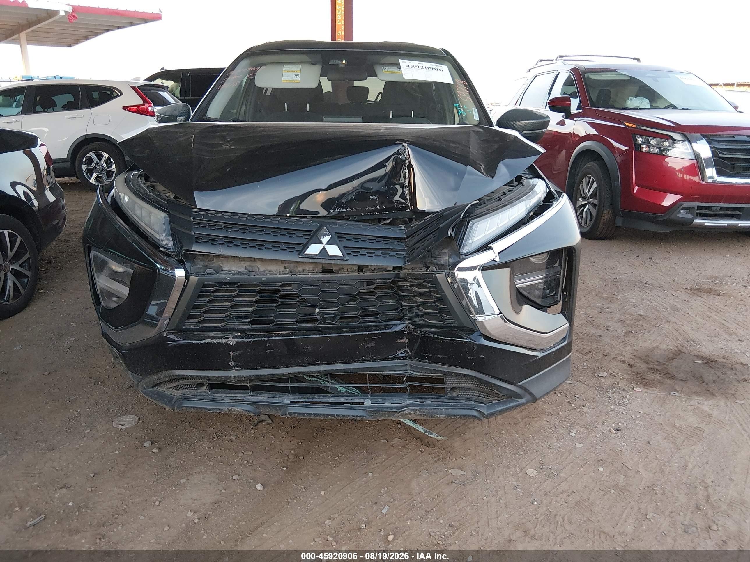 2022 Mitsubishi Eclipse Cross Le Black vin: JA4ASVAA3NZ014278