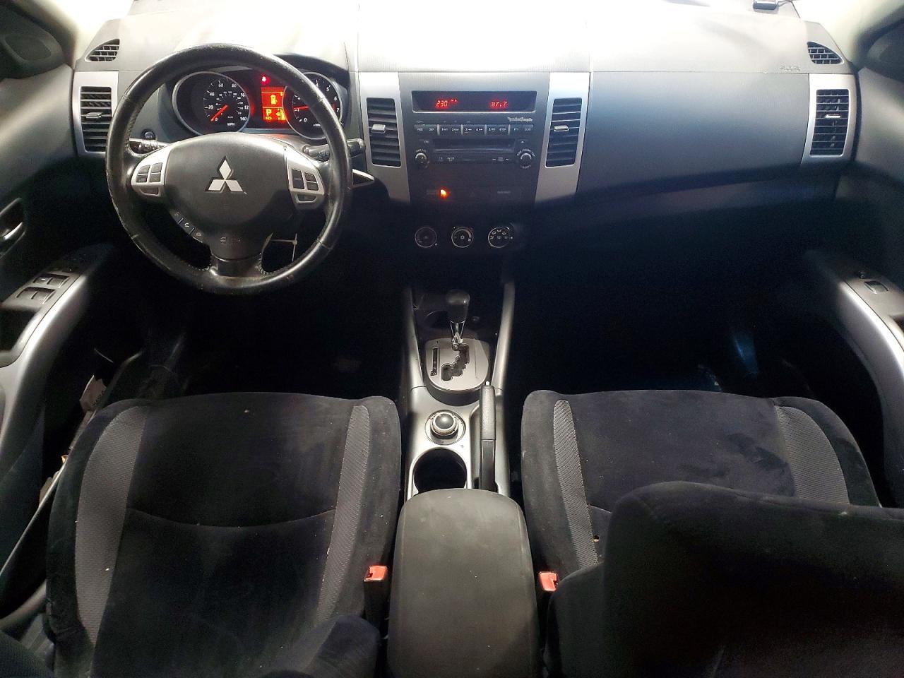 2010 Mitsubishi Outlander Es Gray vin: JA4AT2AW2AZ013656
