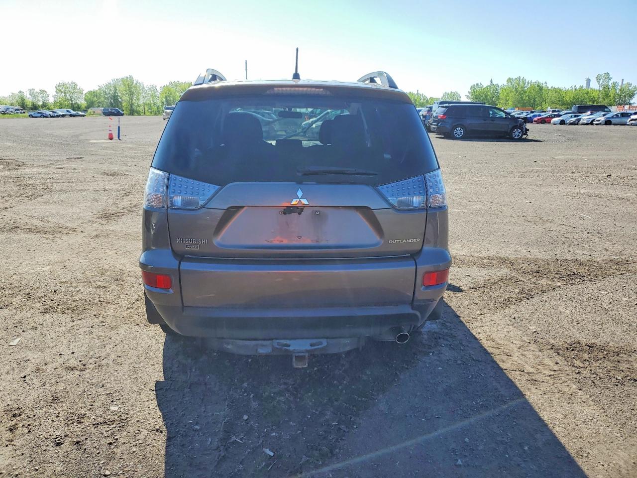 2013 Mitsubishi Outlander Es Gray vin: JA4AT2AW5DU601441