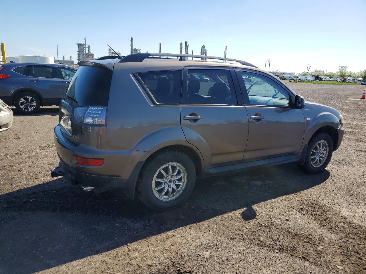 2013 Mitsubishi Outlander Es Gray vin: JA4AT2AW5DU601441