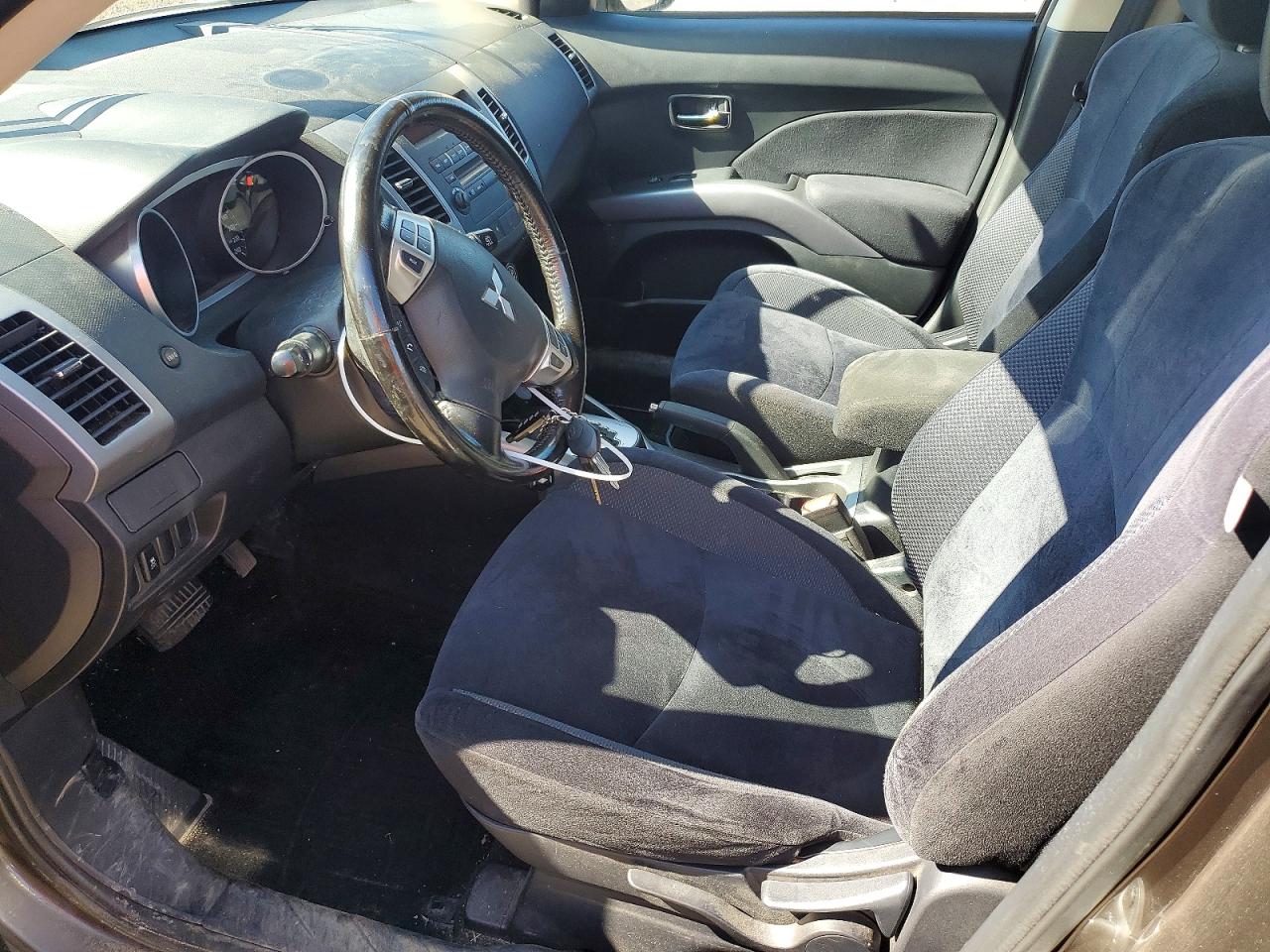 2013 Mitsubishi Outlander Es Gray vin: JA4AT2AW5DU601441
