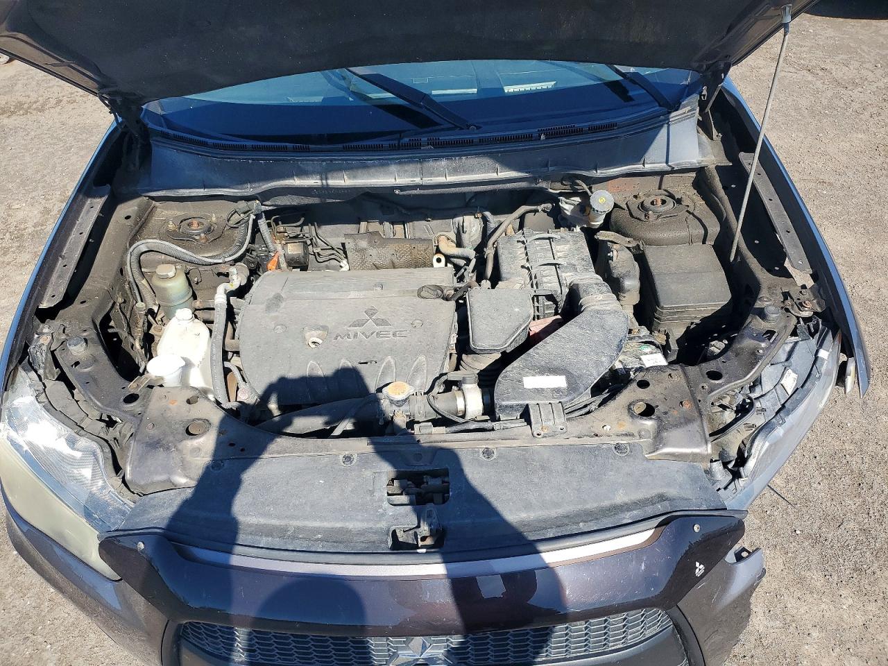 2013 Mitsubishi Outlander Es Gray vin: JA4AT2AW5DU601441