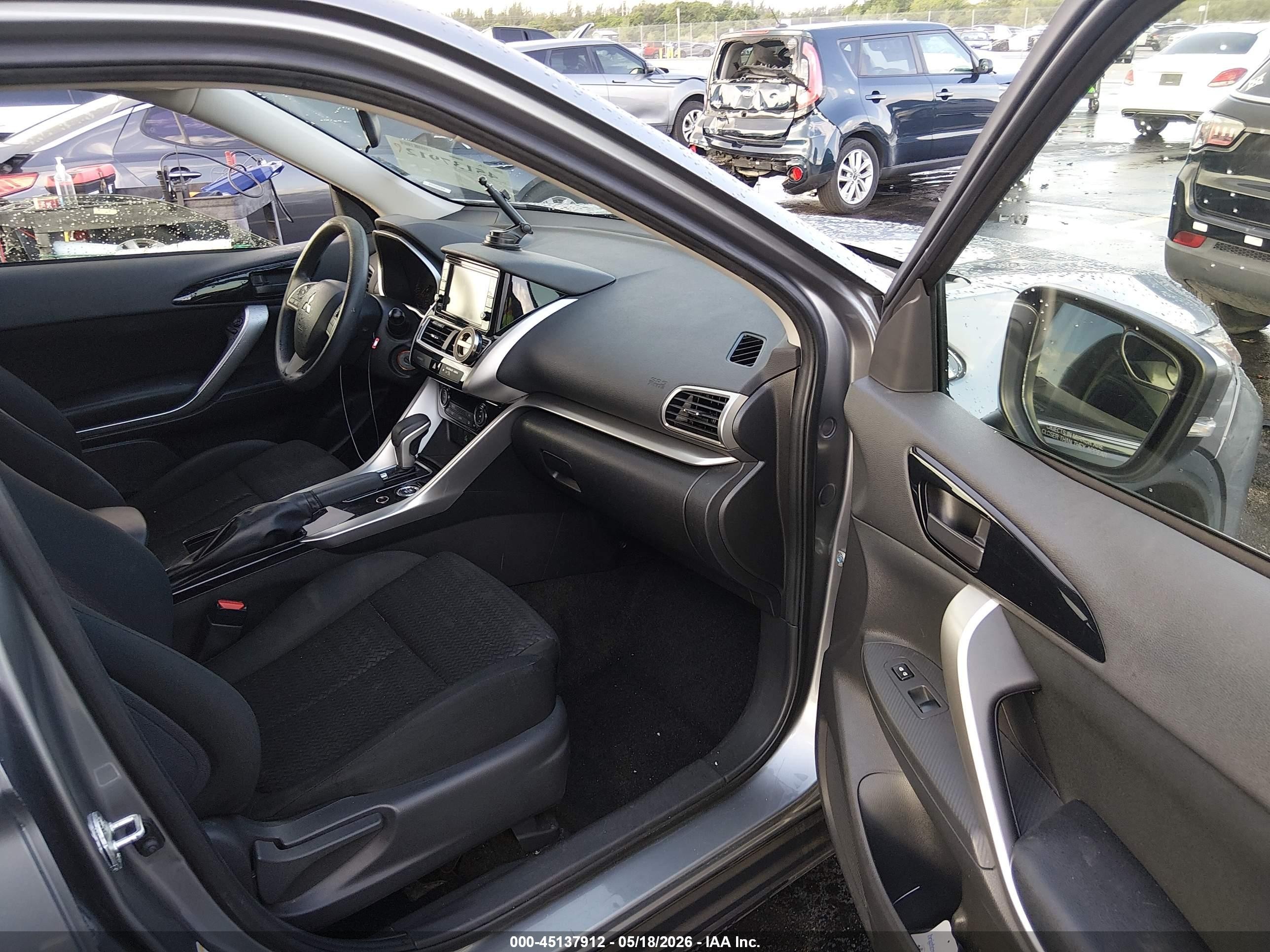 2020 Mitsubishi Eclipse Cross Es 1.5t Awc Gray vin: JA4AT3AA2LZ016778