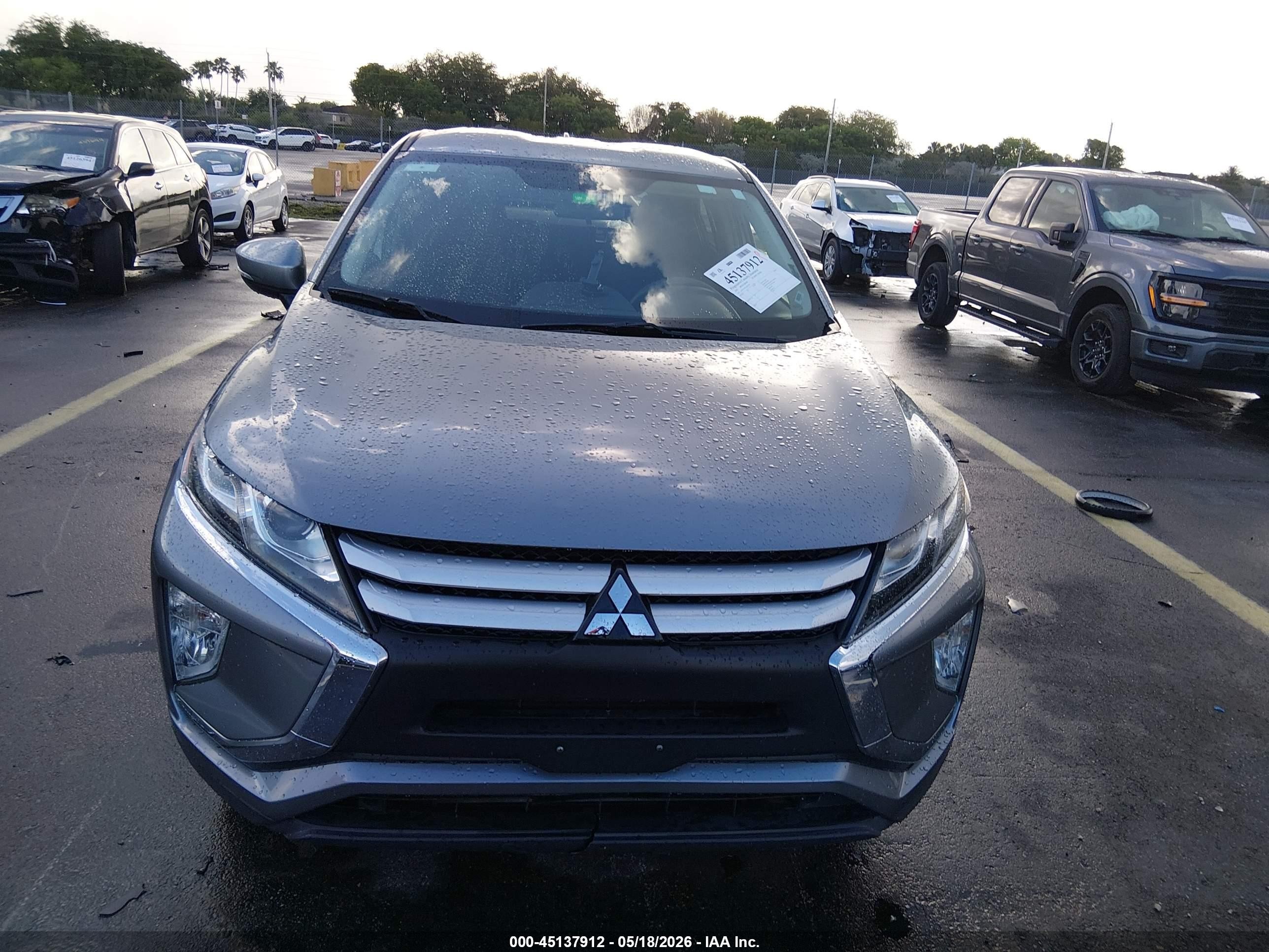 2020 Mitsubishi Eclipse Cross Es 1.5t Awc Gray vin: JA4AT3AA2LZ016778