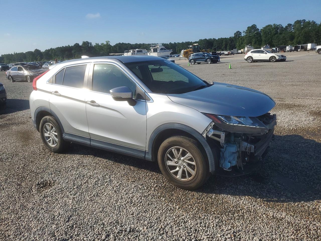 2019 Mitsubishi Eclipse Cross Es Серебряный vin: JA4AT3AA3KZ046340