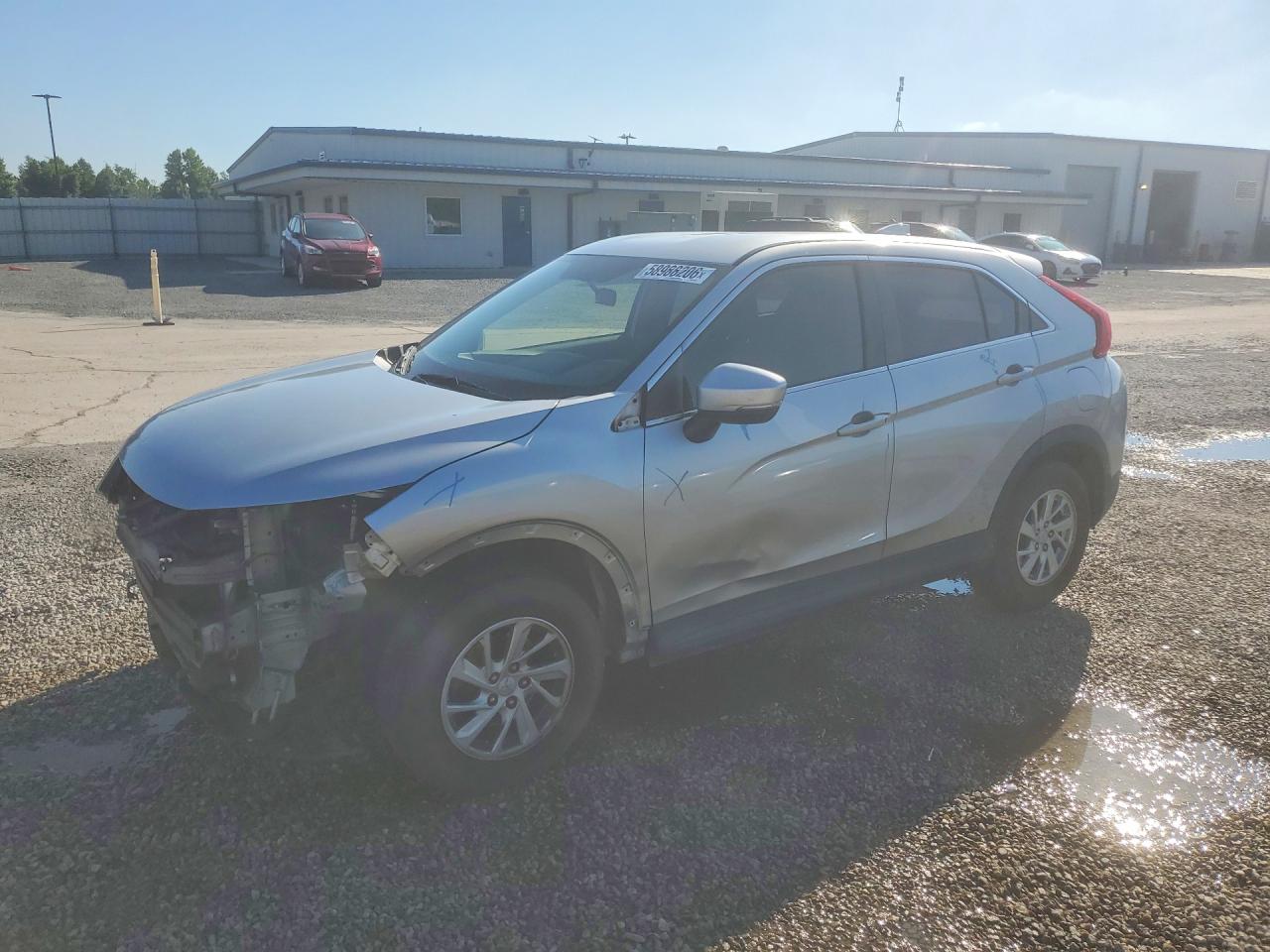 2019 Mitsubishi Eclipse Cross Es Серебряный vin: JA4AT3AA3KZ046340