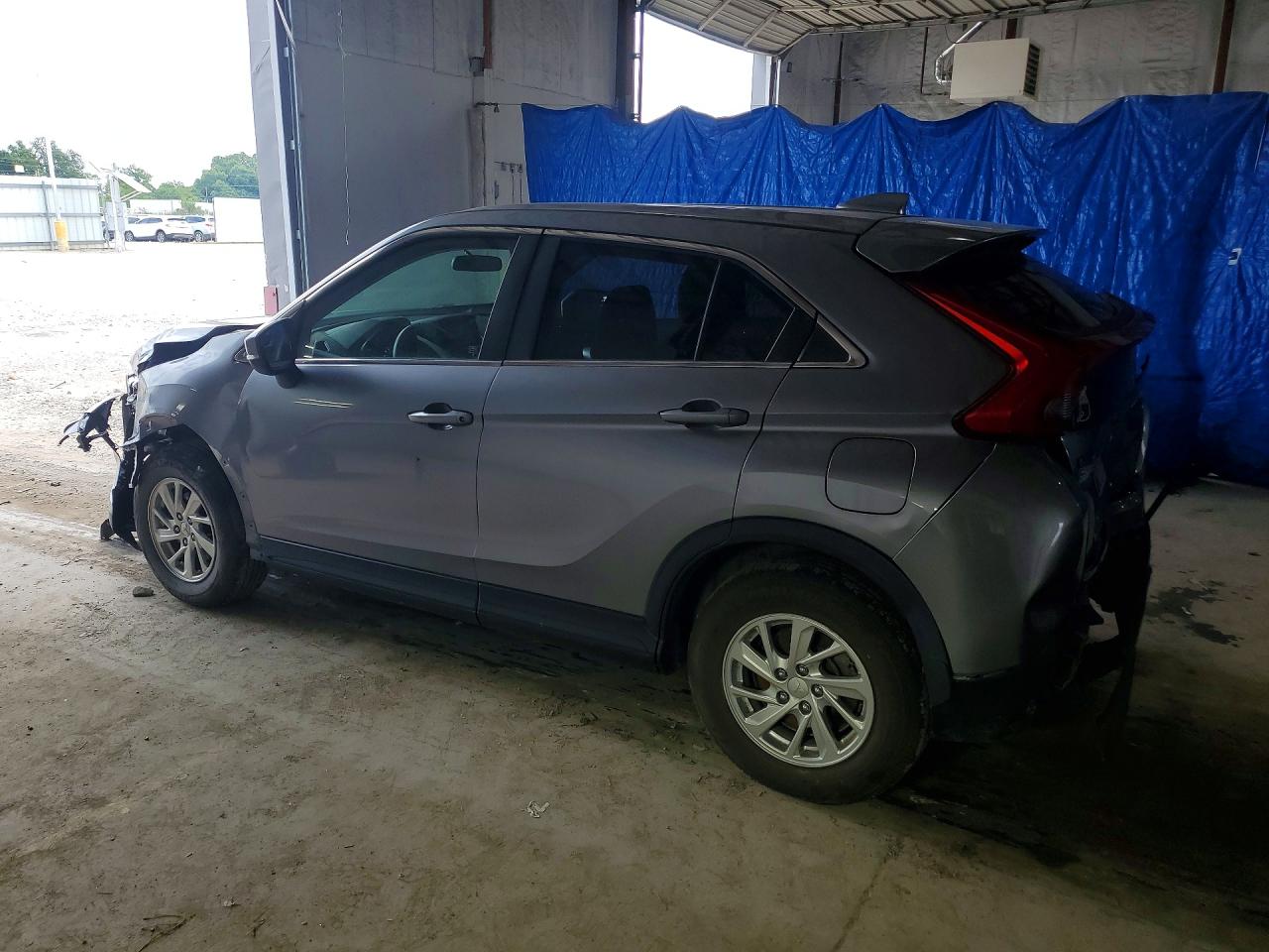 2019 Mitsubishi Eclipse Cross Es Silver vin: JA4AT3AA5KZ016207