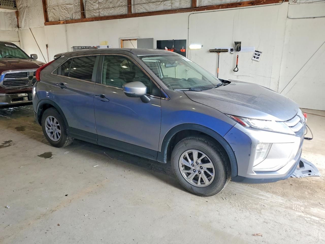 2019 Mitsubishi Eclipse Cross Es Silver vin: JA4AT3AA5KZ016207