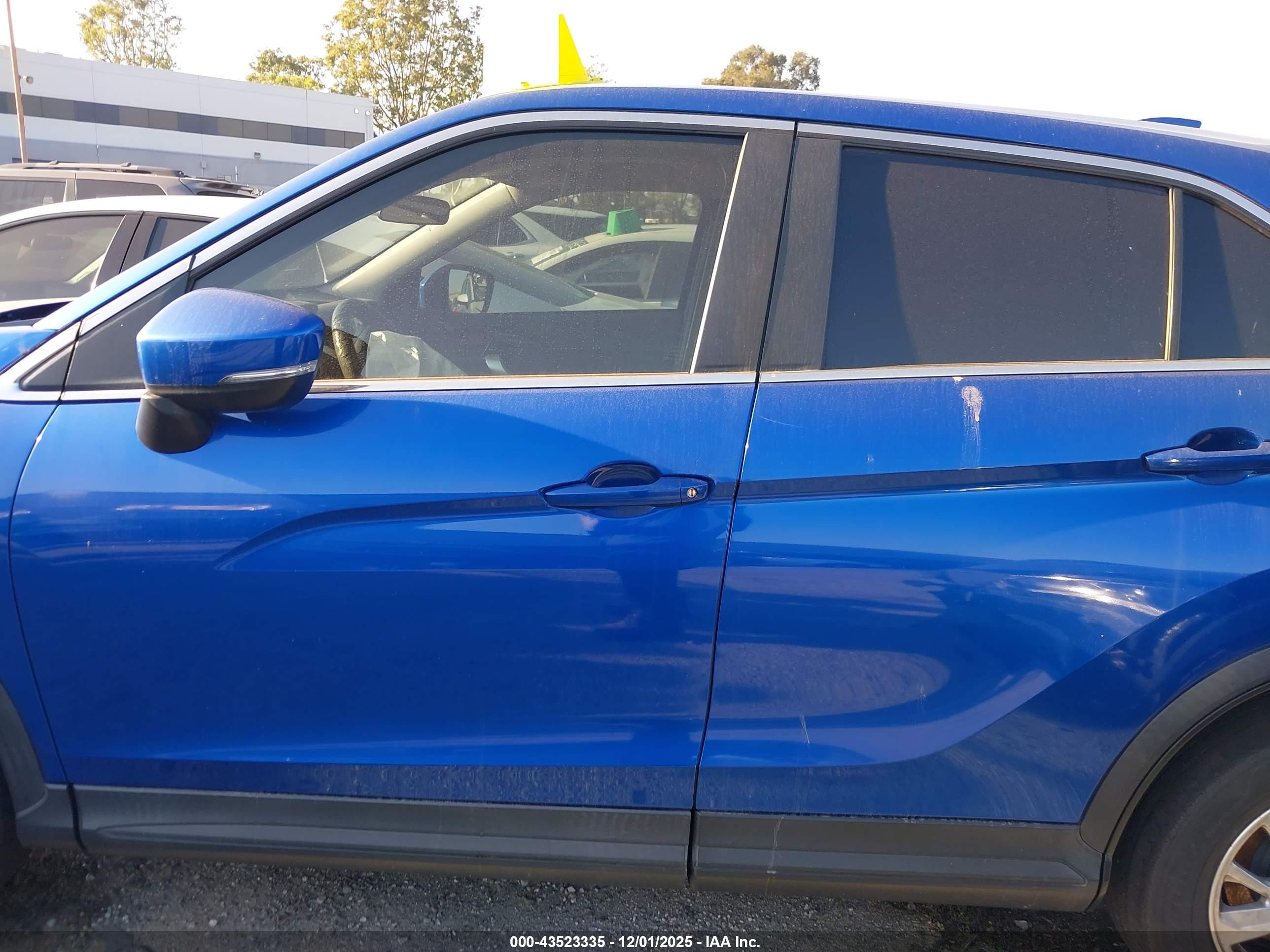 2018 Mitsubishi Eclipse Cross Es Blue vin: JA4AT3AA7JZ062037