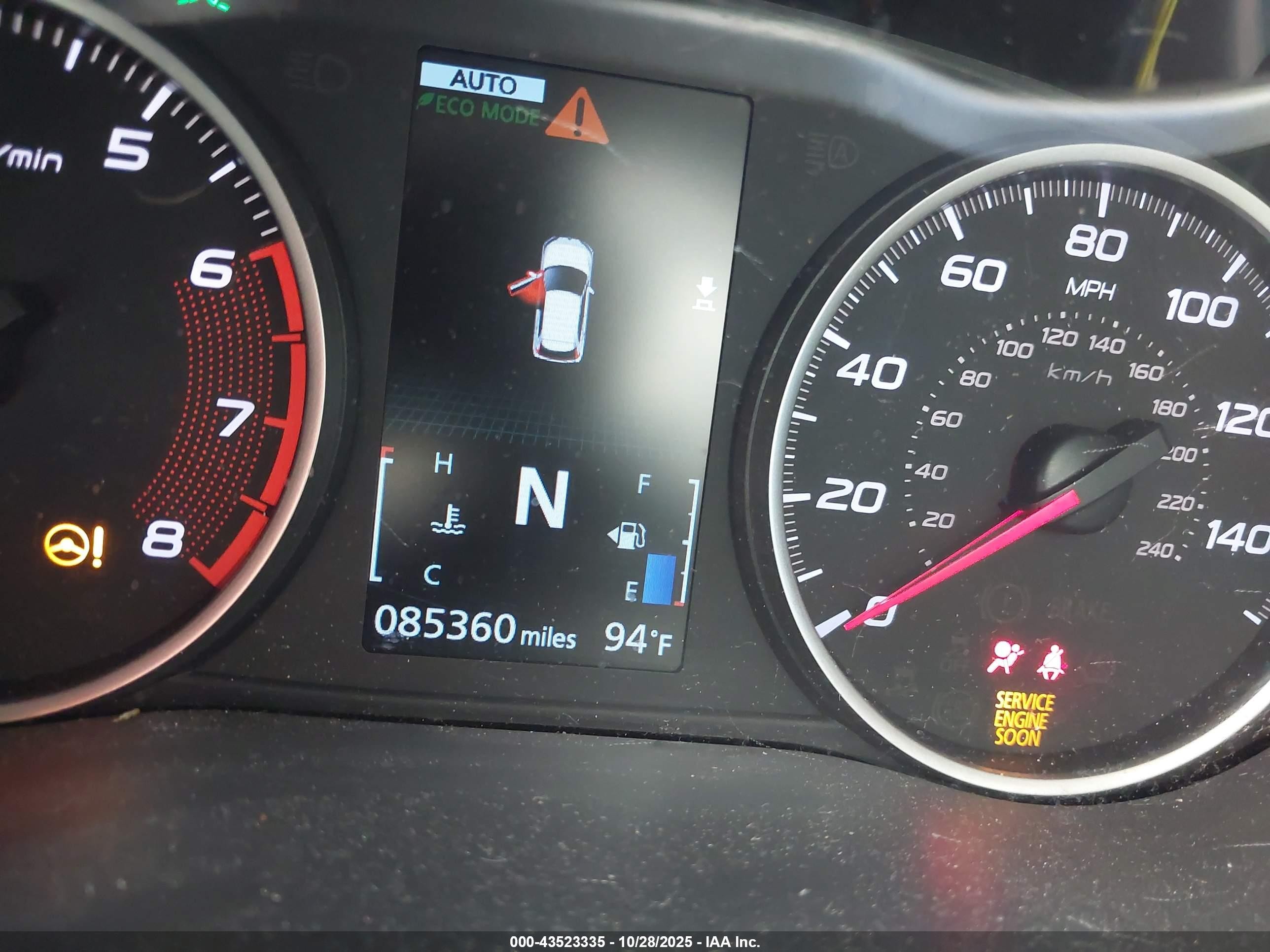 2018 Mitsubishi Eclipse Cross Es Blue vin: JA4AT3AA7JZ062037