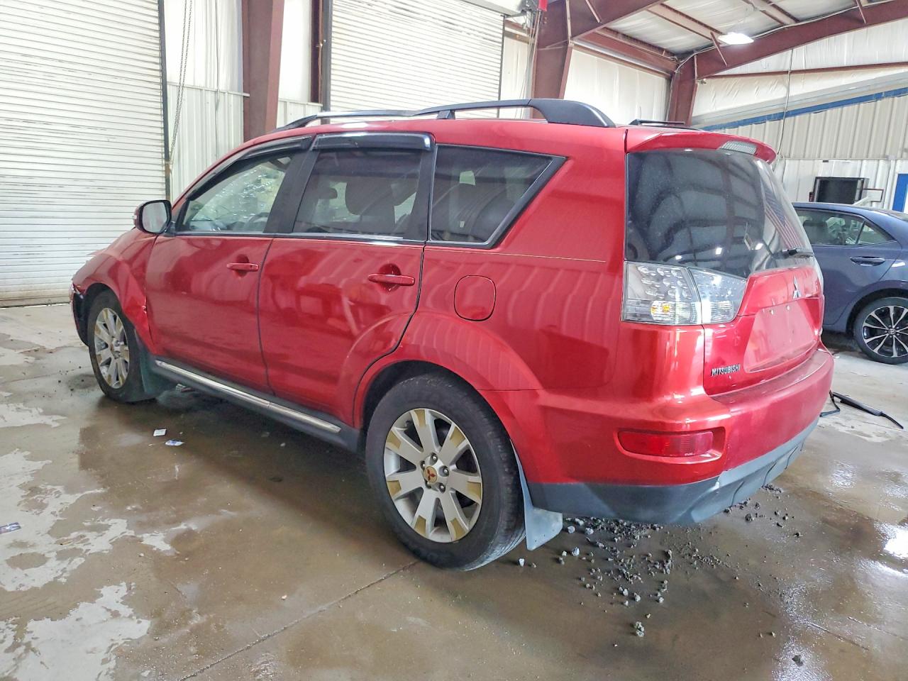 2010 Mitsubishi Outlander Se Red vin: JA4AT3AW1AZ009006