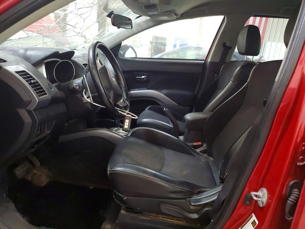 2010 Mitsubishi Outlander Se Red vin: JA4AT3AW1AZ009006
