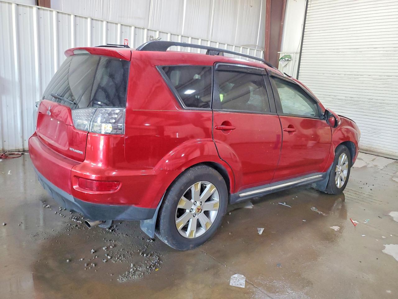 2010 Mitsubishi Outlander Se Red vin: JA4AT3AW1AZ009006