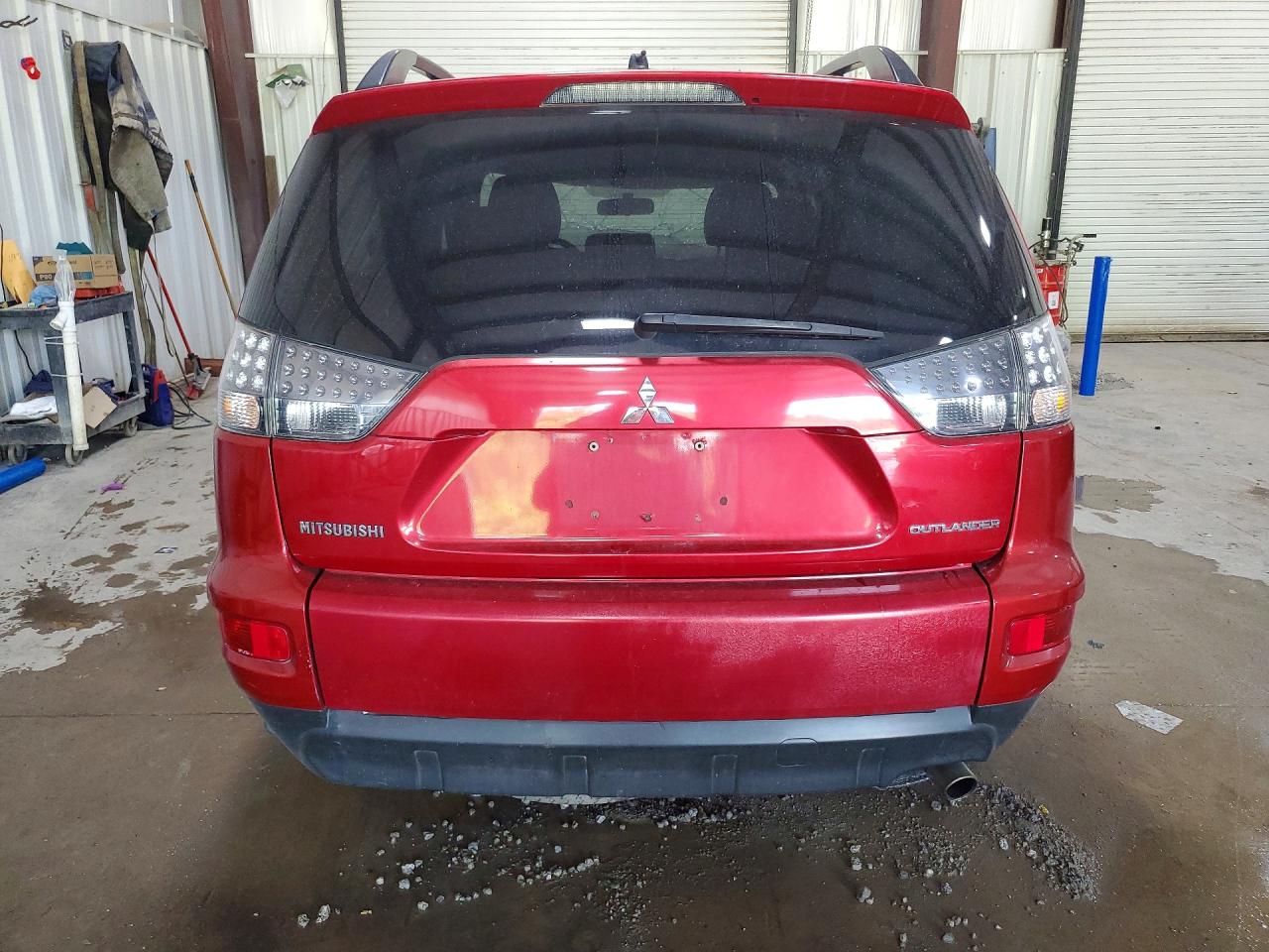 2010 Mitsubishi Outlander Se Red vin: JA4AT3AW1AZ009006