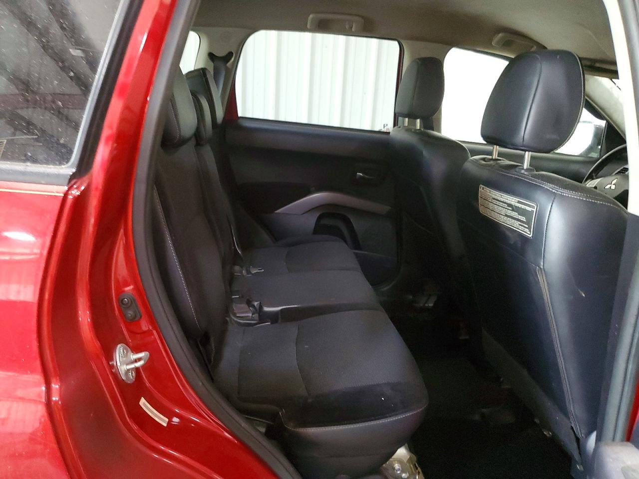 2010 Mitsubishi Outlander Se Red vin: JA4AT3AW1AZ009006
