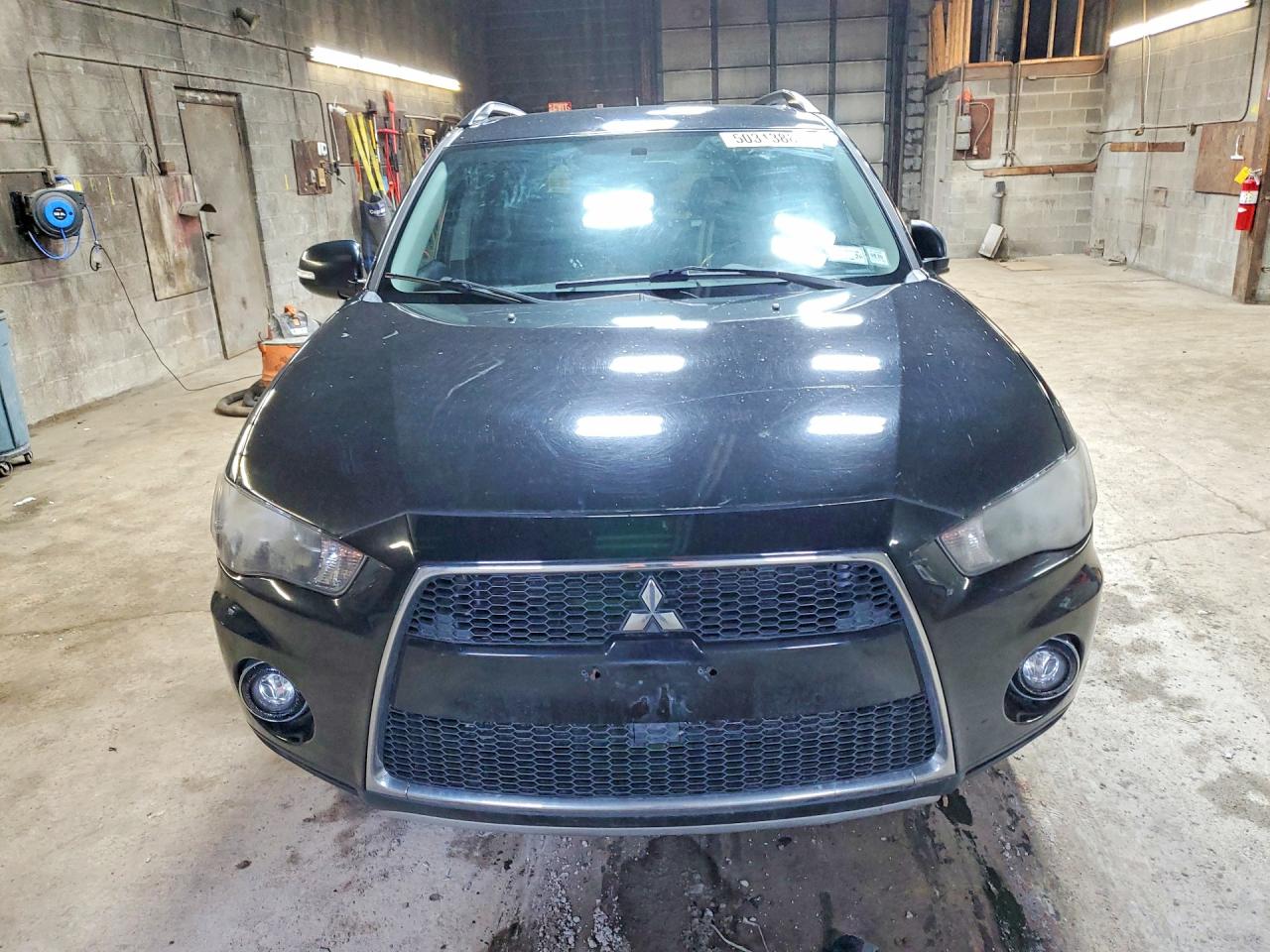 2010 Mitsubishi Outlander Se Black vin: JA4AT3AW3AZ004597