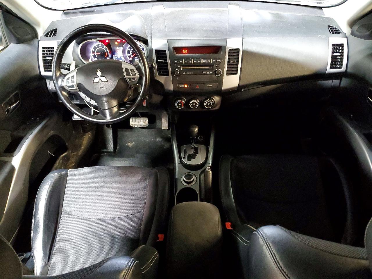 2010 Mitsubishi Outlander Se Black vin: JA4AT3AW3AZ004597