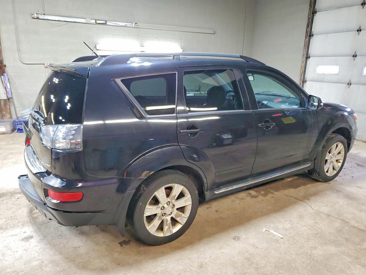 2010 Mitsubishi Outlander Se Black vin: JA4AT3AW3AZ004597