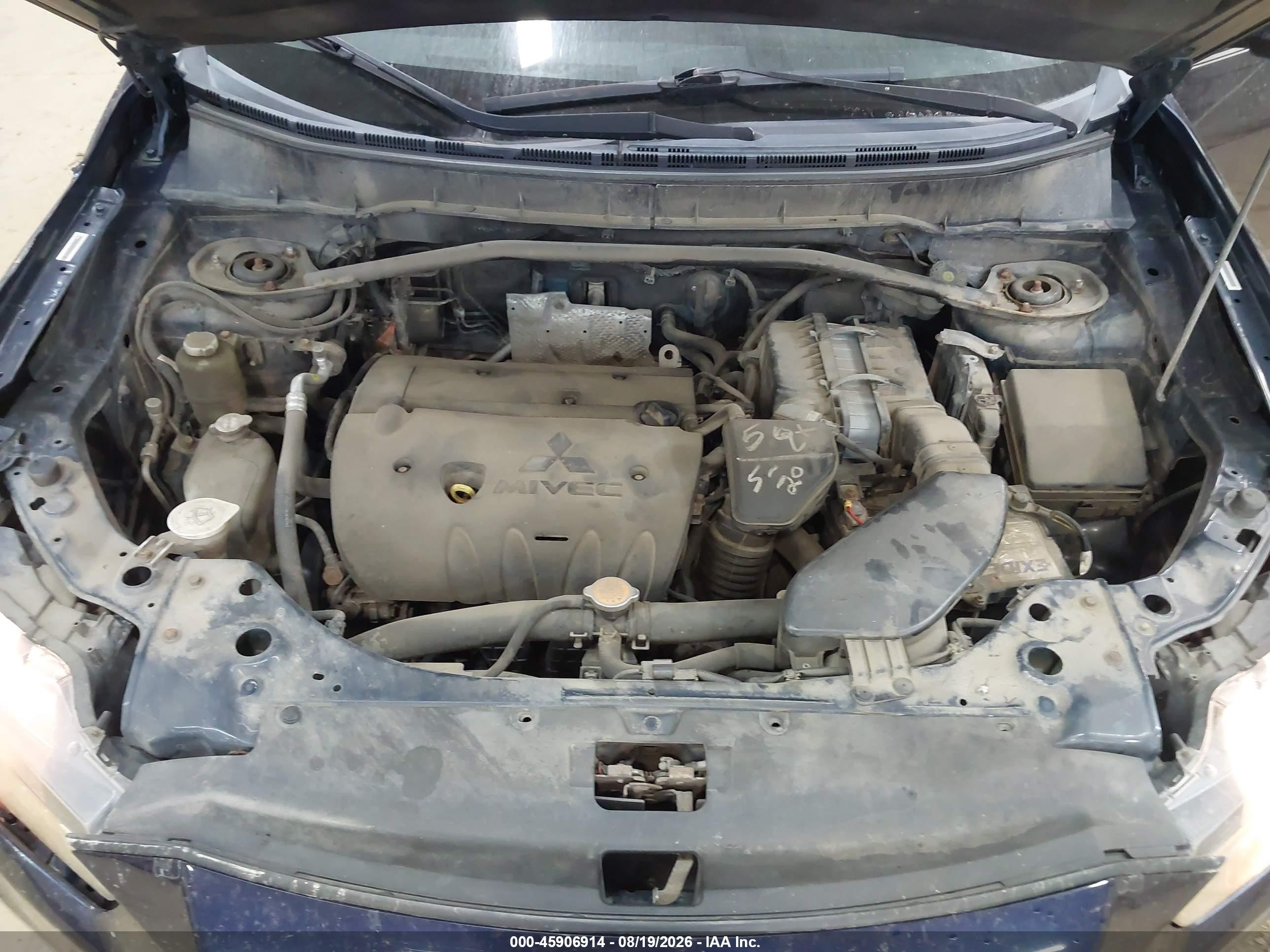 2010 Mitsubishi Outlander Se Blue vin: JA4AT3AW7AZ018339