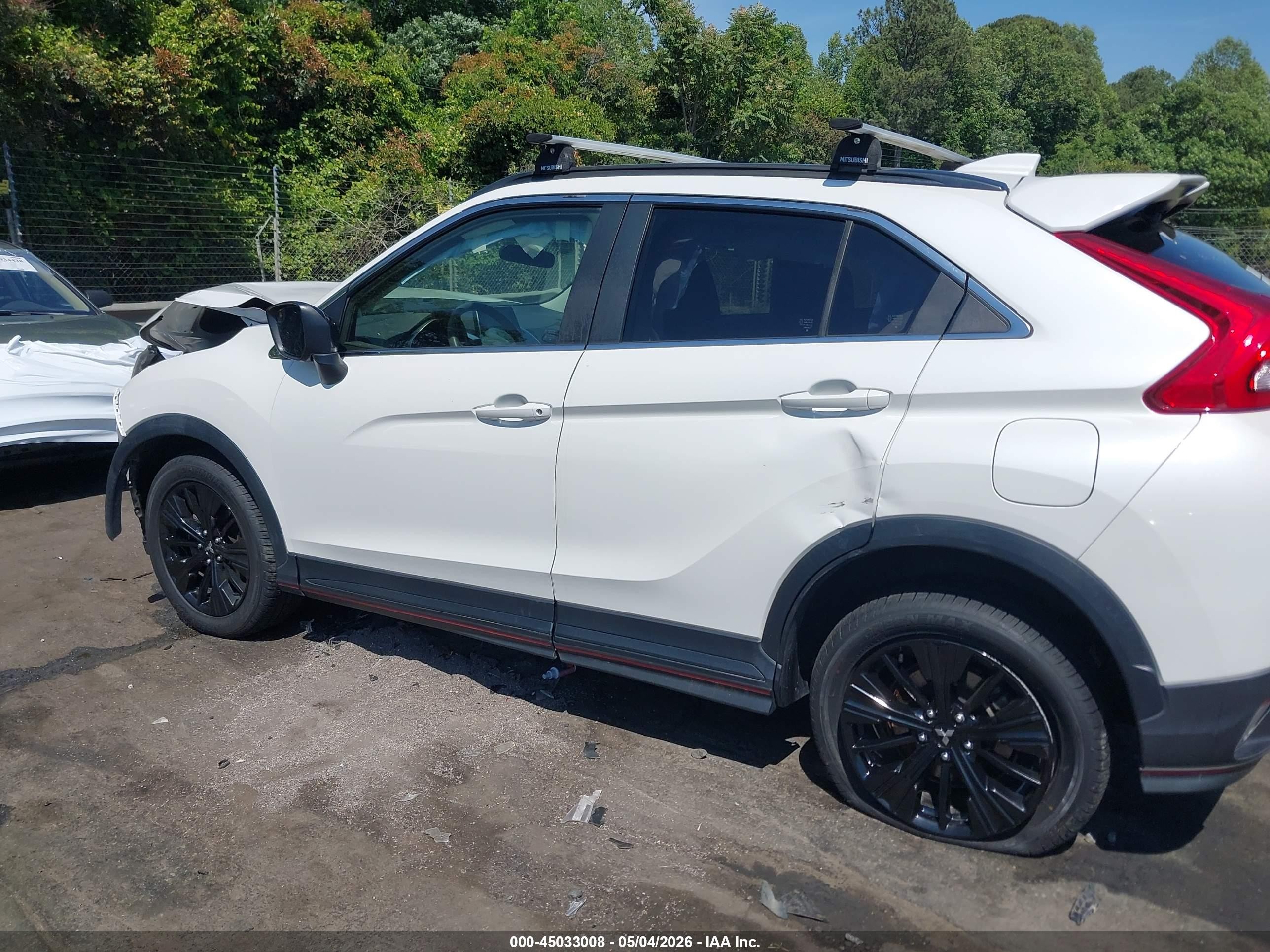 2019 Mitsubishi Eclipse Cross Sp White vin: JA4AT4AA3KZ030421