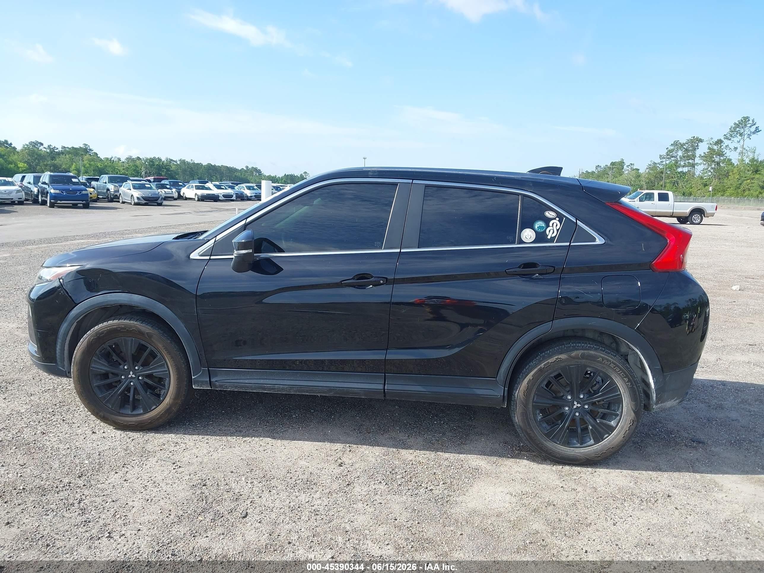 2019 Mitsubishi Eclipse Cross Le Черный vin: JA4AT4AA7KZ046539