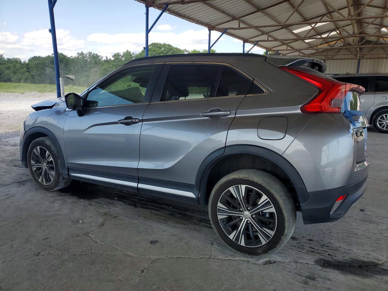 2019 Mitsubishi Eclipse Cross Se Silver vin: JA4AT5AAXKZ021446