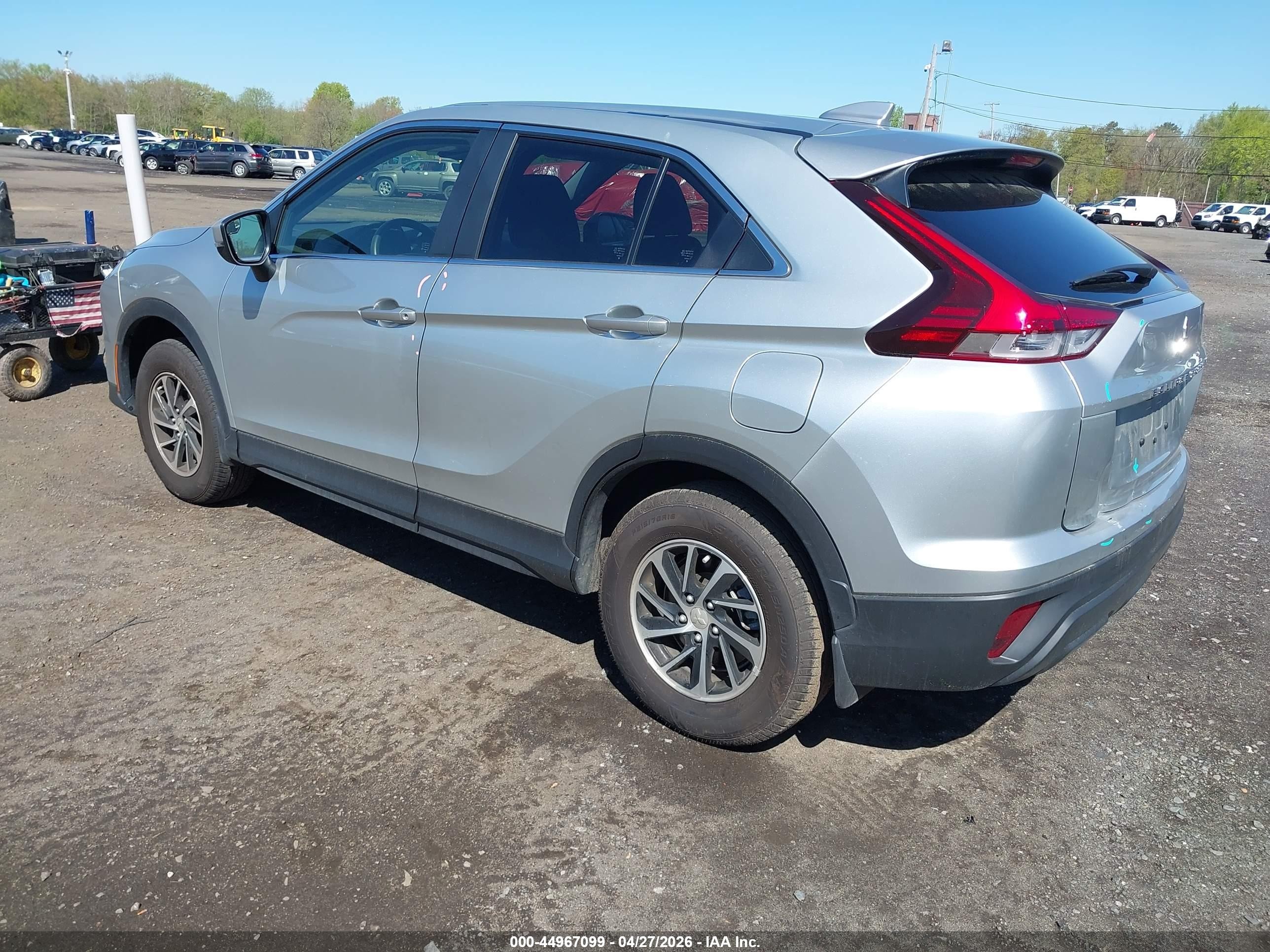 2024 Mitsubishi Eclipse Cross Es S-awc Silver vin: JA4ATUAA0RZ064424