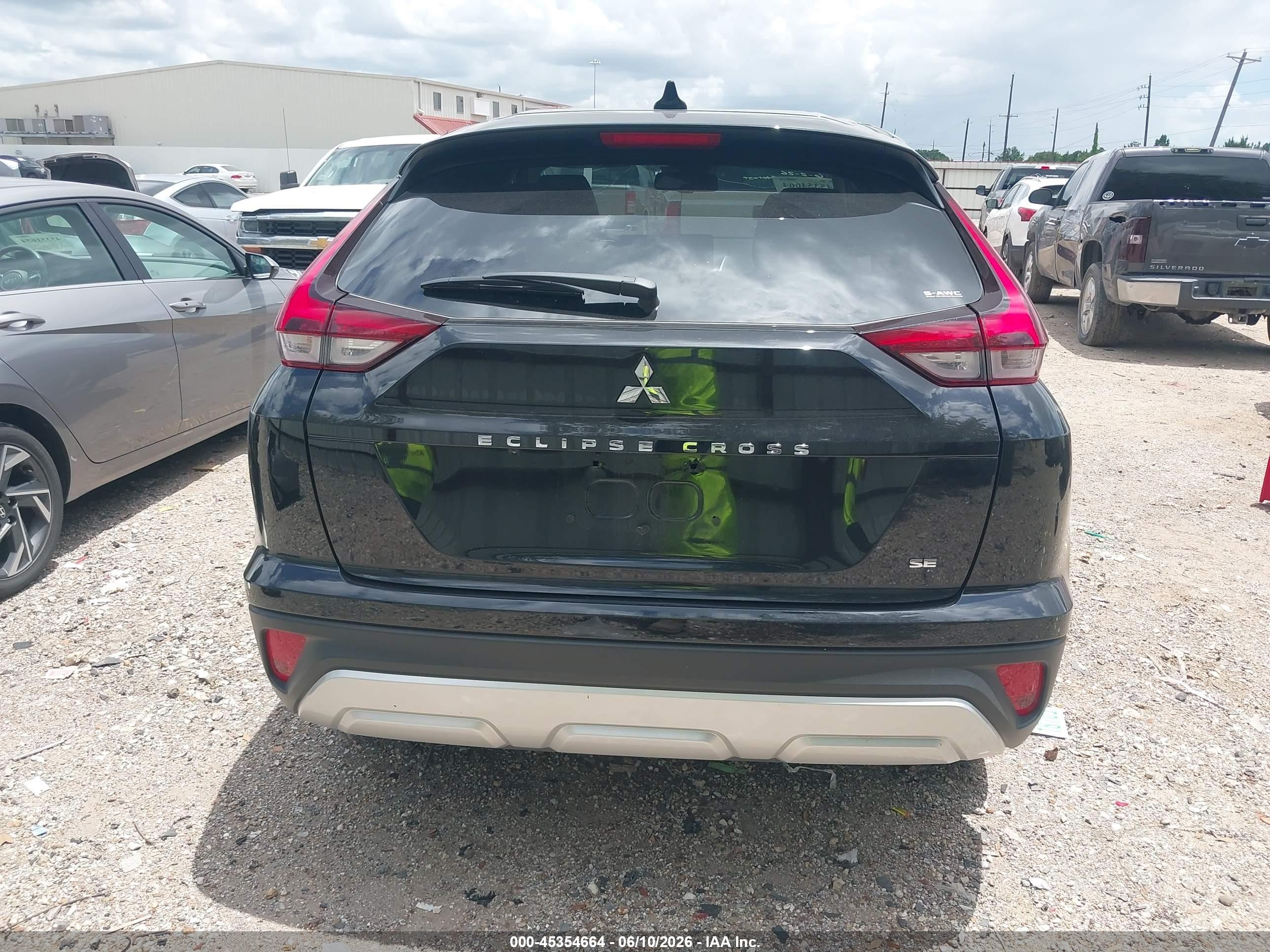 2026 Mitsubishi Eclipse Cross Black Edition S-awc/se S-awc/sel S-awc Black vin: JA4ATWAA2TZ019231
