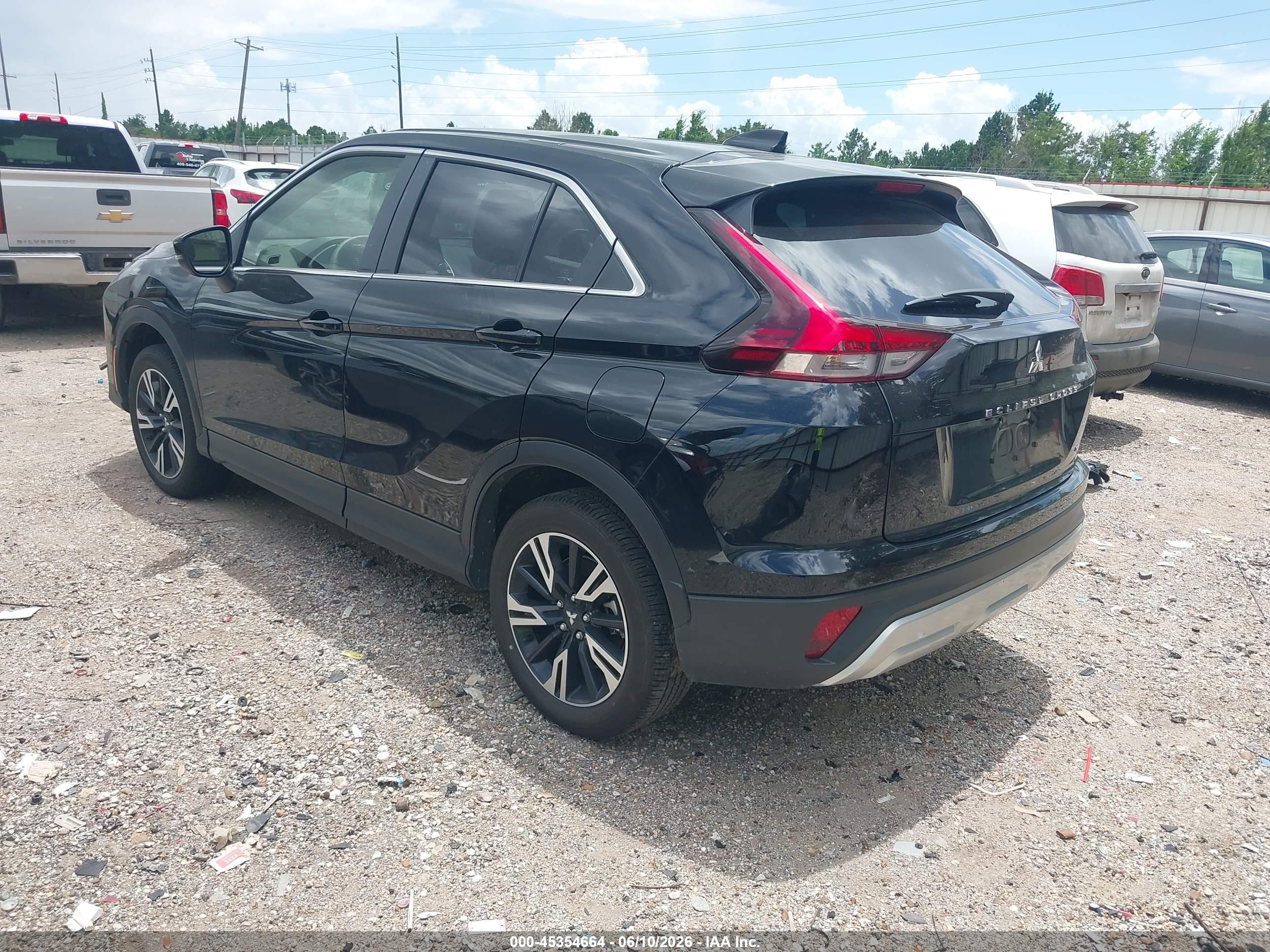 2026 Mitsubishi Eclipse Cross Black Edition S-awc/se S-awc/sel S-awc Black vin: JA4ATWAA2TZ019231
