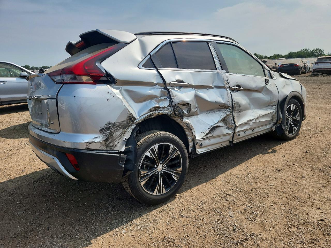 2022 Mitsubishi Eclipse Cross Se Gray vin: JA4ATWAA3NZ001386