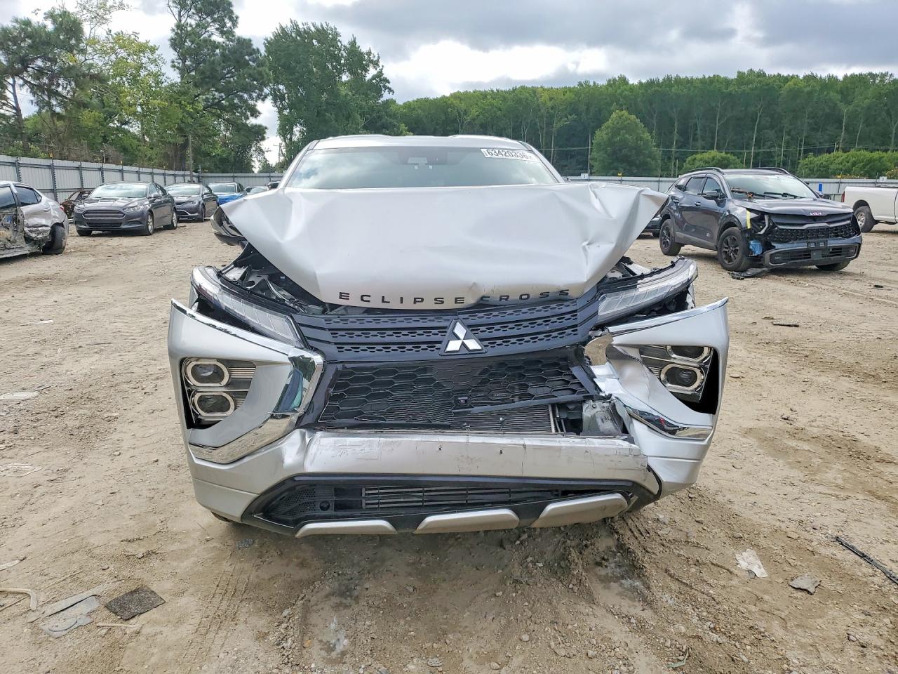 2023 Mitsubishi Eclipse Cross Se Silver vin: JA4ATWAA5PZ049409