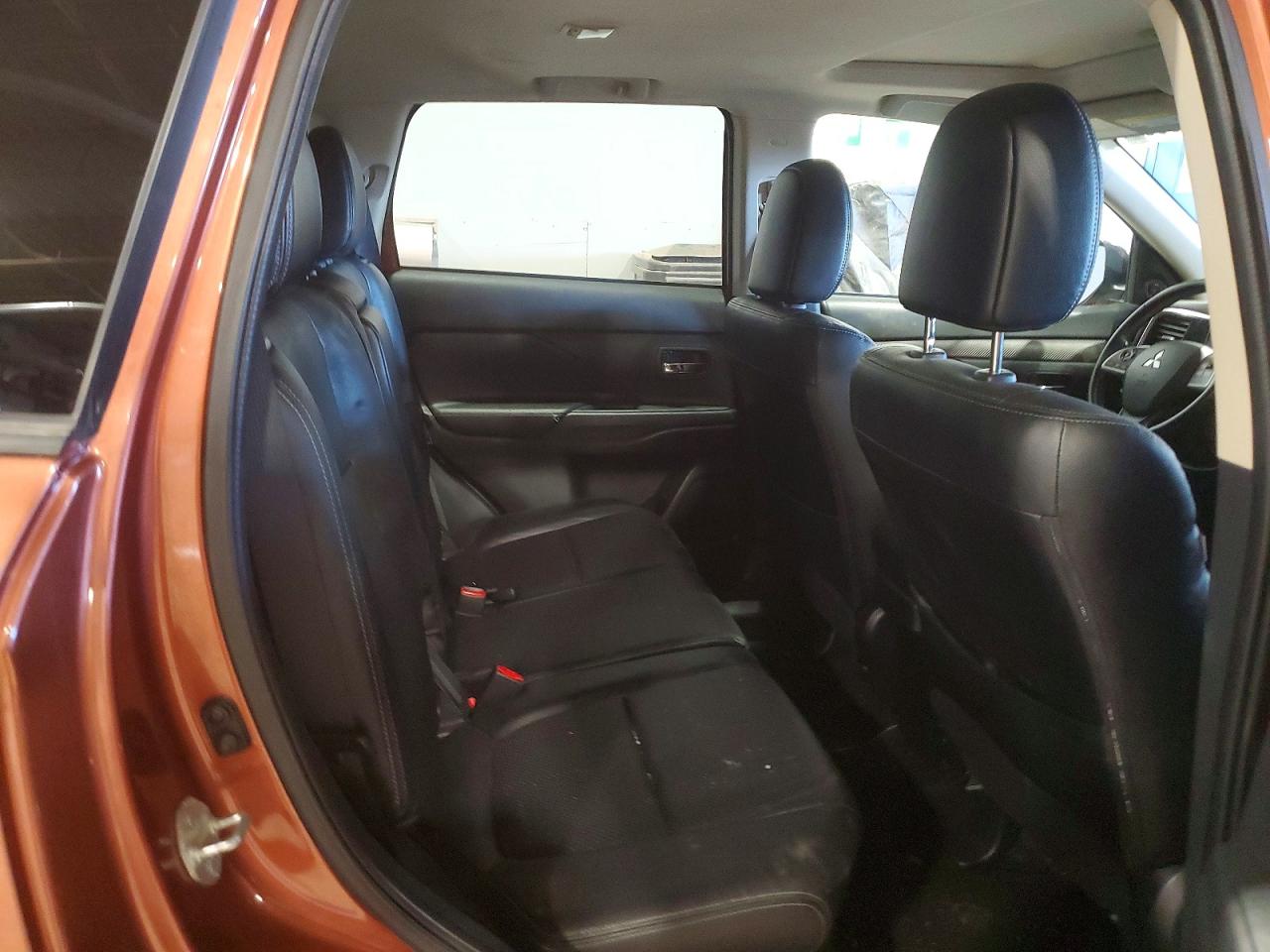 2014 Mitsubishi Outlander Es 4dr Awd Orange vin: JA4AZ2A34EZ604436