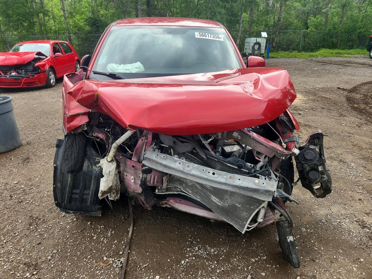 2015 Mitsubishi Outlander Es Red vin: JA4AZ2A3XFZ601915