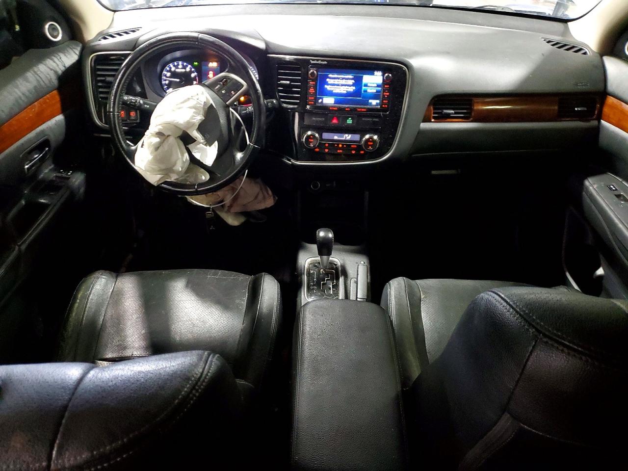 2015 Mitsubishi Outlander Se Gray vin: JA4AZ3A30FZ003418