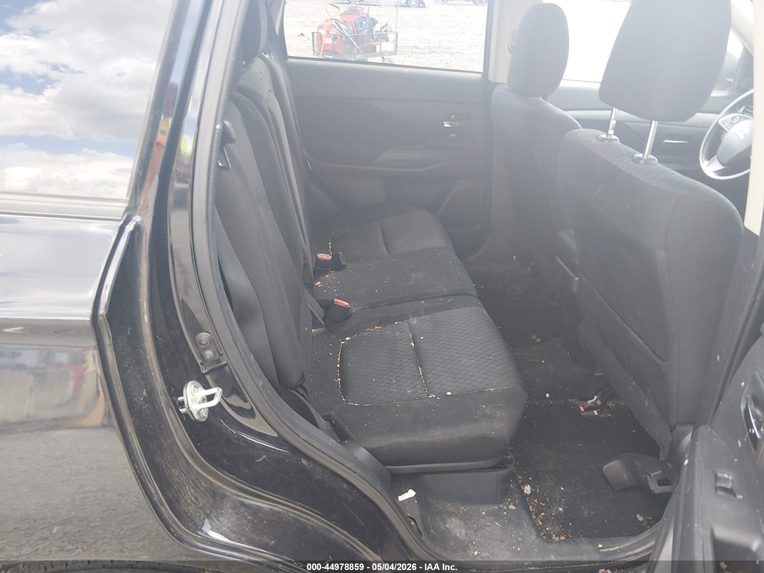 2014 Mitsubishi Outlander Se Black vin: JA4AZ3A32EZ004536