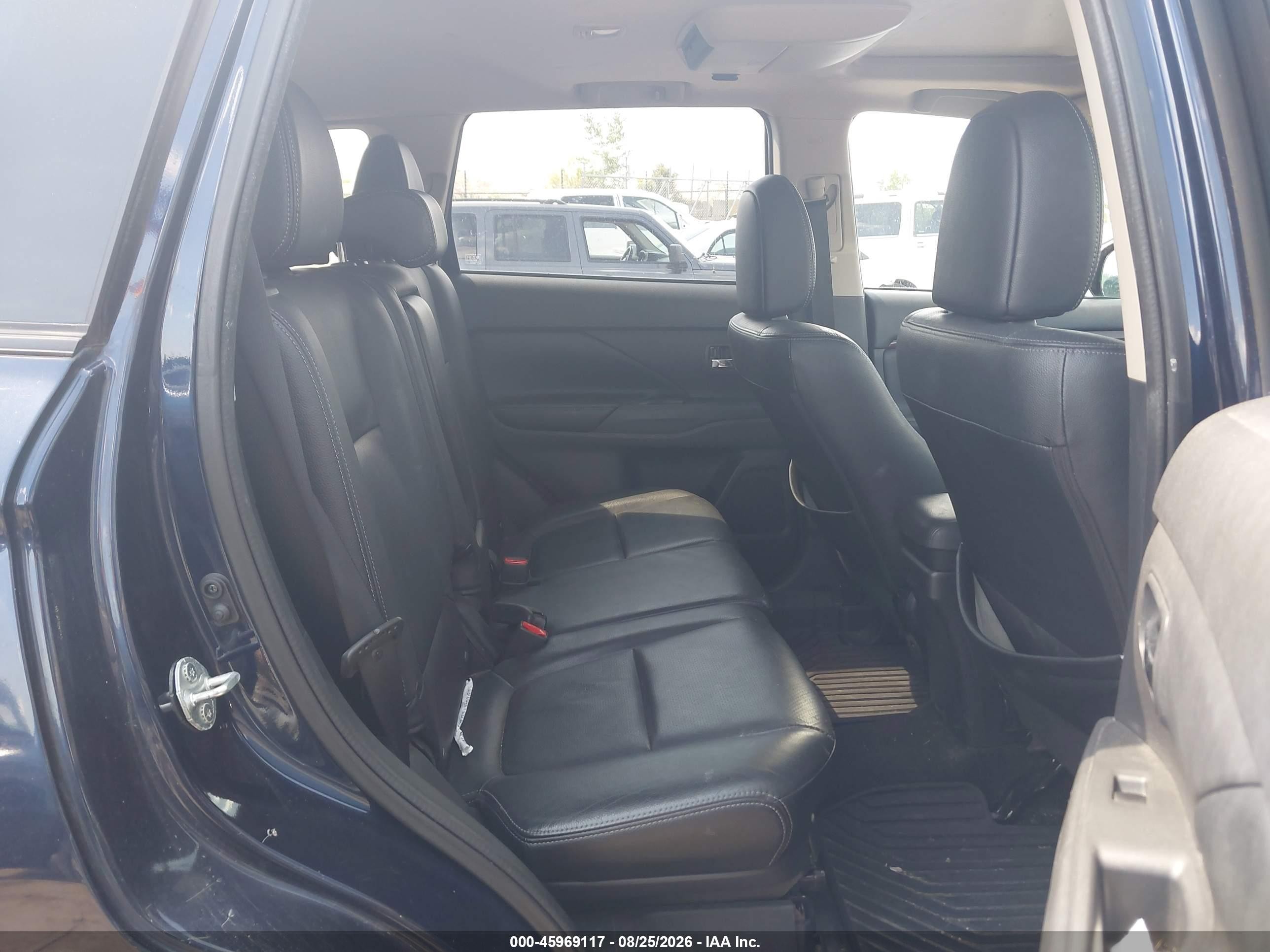 2014 Mitsubishi Outlander Se Blue vin: JA4AZ3A32EZ019280